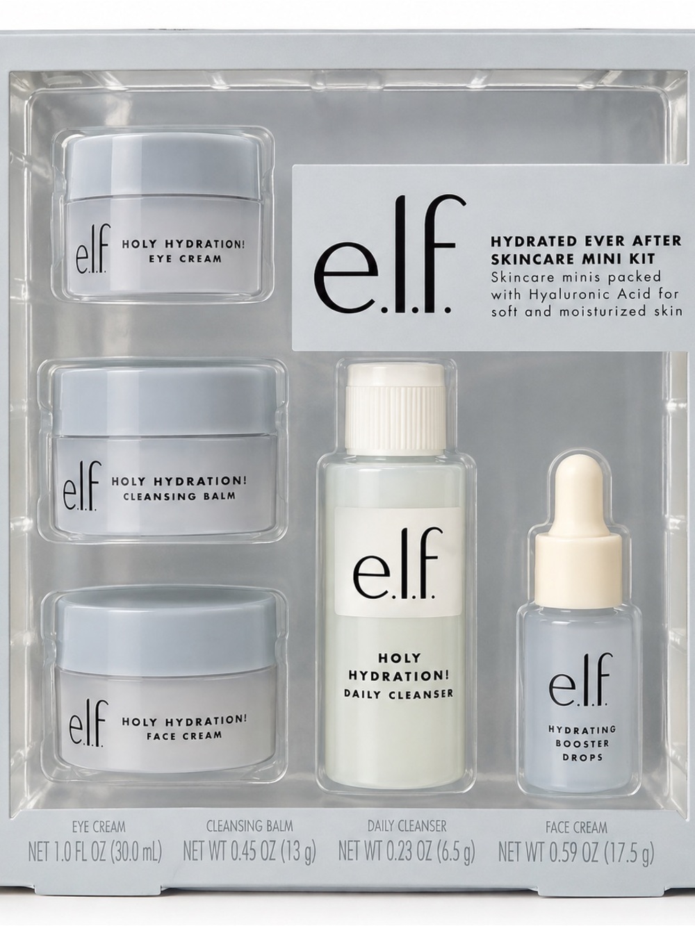 e.l.f. Hydrated Ever After Holy Hydration Skincare Mini Kit NIB